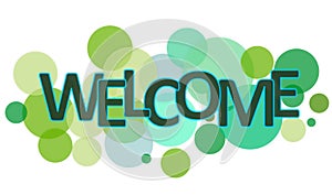 Welcome word photo