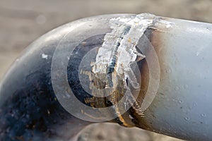 Weld pipe and alloy