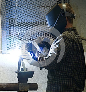 Welder at Work