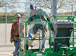 Welders Taking a Break