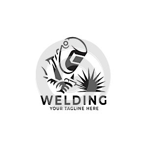 Welding company logo design