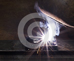 Welding on a hard drive