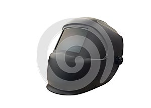 Welding helmet isolated on a white background