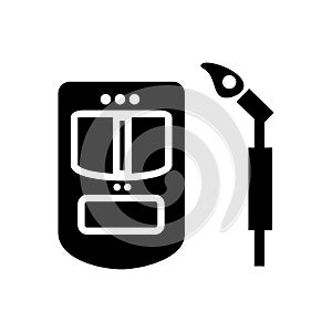 welding mask  icon or logo isolated sign symbol vector illustration