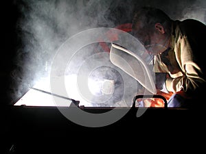 Welding by night