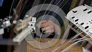 Welding of optical fibers