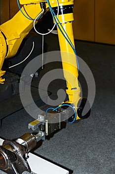 Welding plasma kuka robot hand