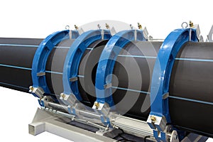 Welding of plastic pipes