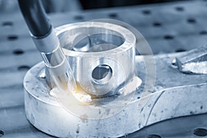 The high technology manufacturing concept by automatic system