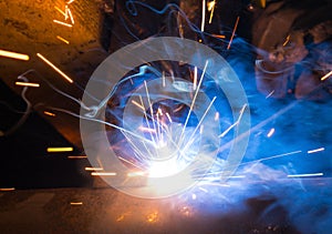 Welding Sparks Sparkles