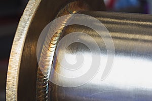 Welding of stainless steel with argon