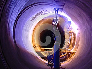 Welding in Tunnel Tube