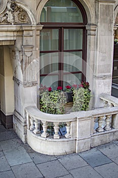 A well decorated building at st james street