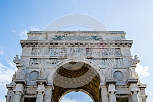 Arco della Vittoria, Genova, Italy photo