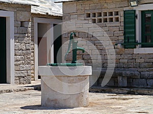 A well on Kamenjak mountain