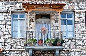 Well Maintained Greek Village Stone House, Greece