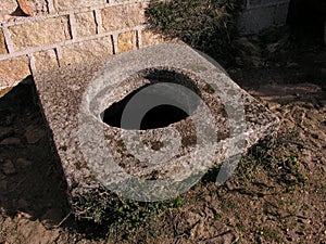 Well of a military fort photo