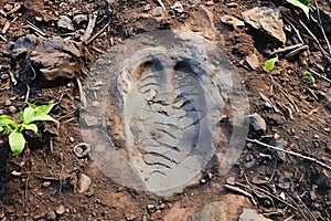 Well-preserved ancient human footprint unearthed in clay - a rare and significant discovery