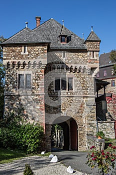 Well-preserved fortress on the Lahn