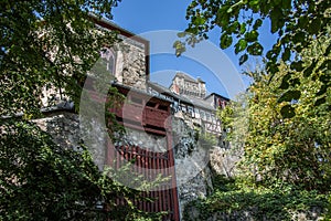 Well-preserved fortress on the Lahn