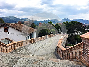 Puente Roto Broken Bridge in Cuenca Ecuador photo