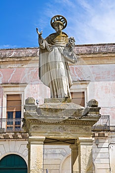 Well of St. Domenico. Cavallino. Puglia. Italy.