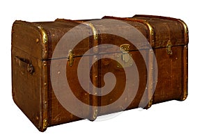 Well-Traveled Vintage Suitcase