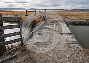 Well worn bridge