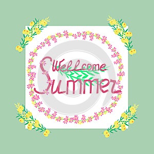 Wellcome summer photo