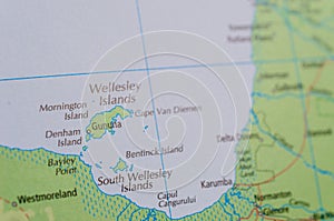 Wellesley Islands on map
