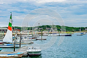 Wellfleet Harbor Area Cape Cod, MA US.