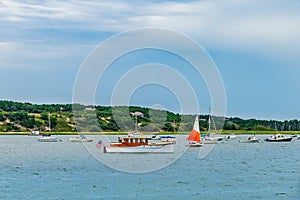Wellfleet Harbor Area Cape Cod, MA US.