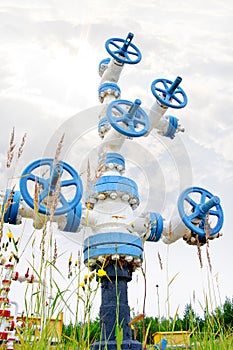 Wellhead. photo