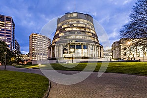 Wellington The Beehive Parliament Buildings