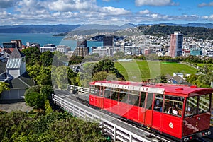 Wellington city cable car, New Zealand