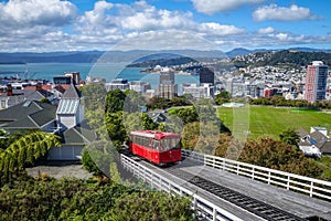 Wellington city cable car, New Zealand