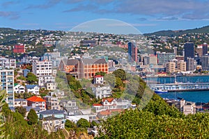 Wellington city centre, New Zealand