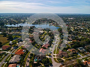 Wellington Florida drone real estate photography