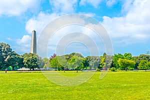 Wellington monument in the Phoenix park in Dublin, Ireland