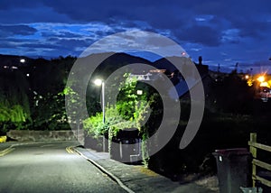 Wellington night street Wrekin constitution hill photo