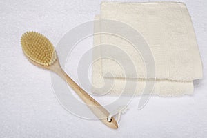 Wellness - Bath brush and towels