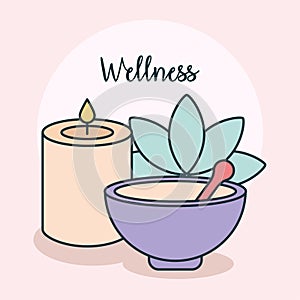 wellness icons card photo