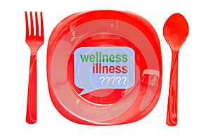 Wellness illness label