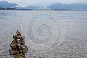 Wellness at lake Chiemsee in the bavarian Chiemgau alps