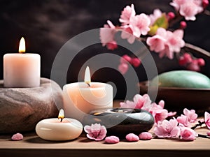 wellness massage salon background