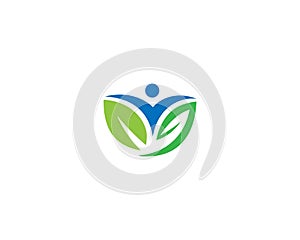 Wellness And People Medical Logo Design