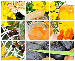 Wellness Spa Collage