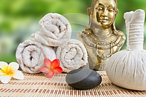 Wellness spa massage still life