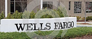 Wells Fargo Bank Sign