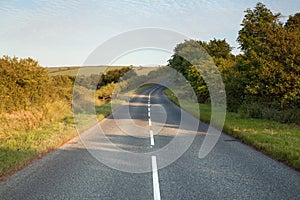 Welsh country road